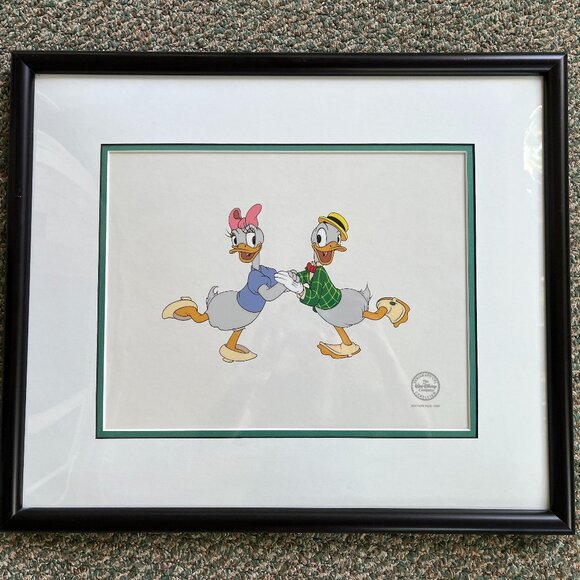 DISNEY Limited Edition "Mr. Ducks Steps Out" Sericel with COA - Picture 1 of 3